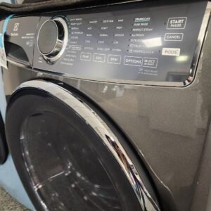 Electrolux Front Load Perfect Steam™ Washer with LuxCare® Wash and SmartBoost® - 5.1 Cu.Ft. I.E.C. EFLS627UTT and Electrolux Front Load Perfect Steam™ Dryer 8 Cu. Ft.-EFMC627UTT