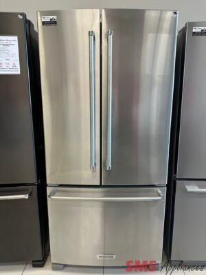 Open Box - Scratch & Dent KitchenAid 33" French Door Fridge KRFF302ESS