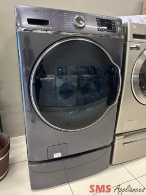 Refurbished Samsung Front Load Washer with Pedestal WF56H9100AG