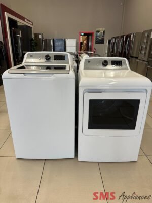 Refurbished GE Washer & Dryer Set GTW840CSN0WS/GTD72EBMN0WS