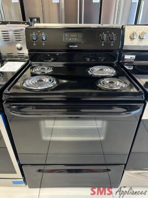 Refurbished Frigidaire Coil Top Stove CFEF3007LBD