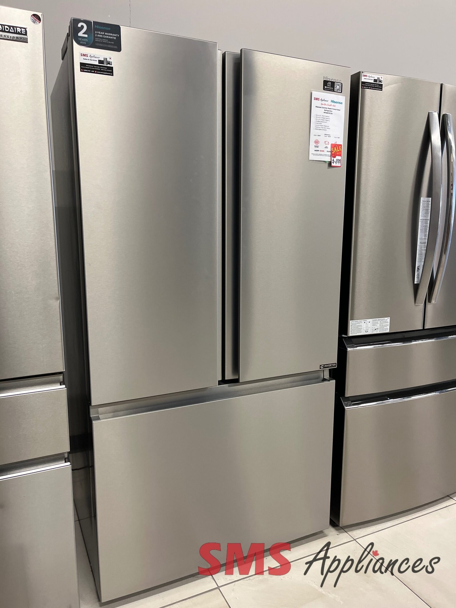 Open-Box-Fridges-RF225A3CSE-4-scaled-1.jpg Open Box Fridges RF225A3CSE Hisense - Image 4