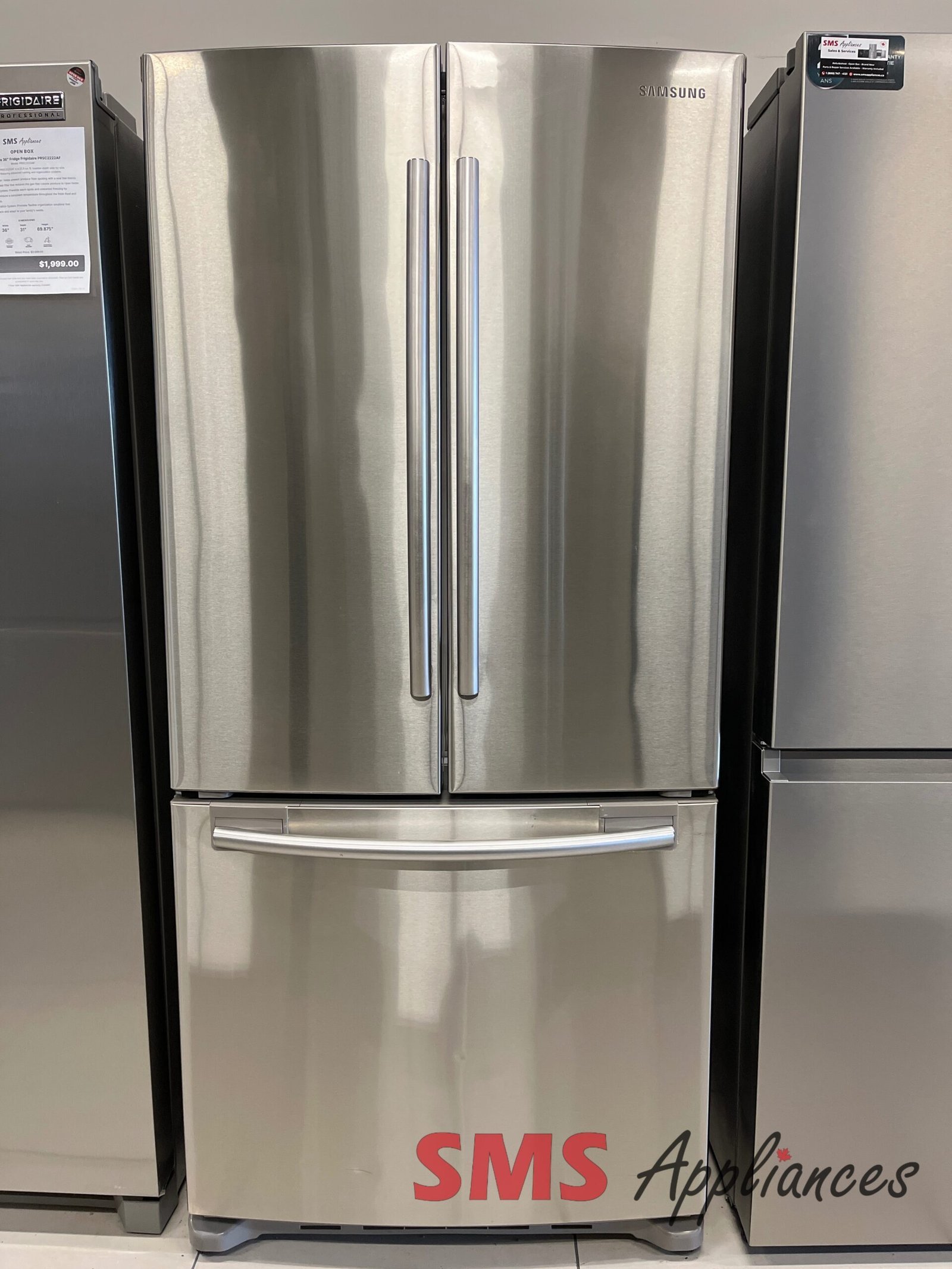 Refurbished-Fridges-RF197ACRS-1-4-scaled-1.jpg Refurbished Fridges RF197ACRS Samsung - Image 1