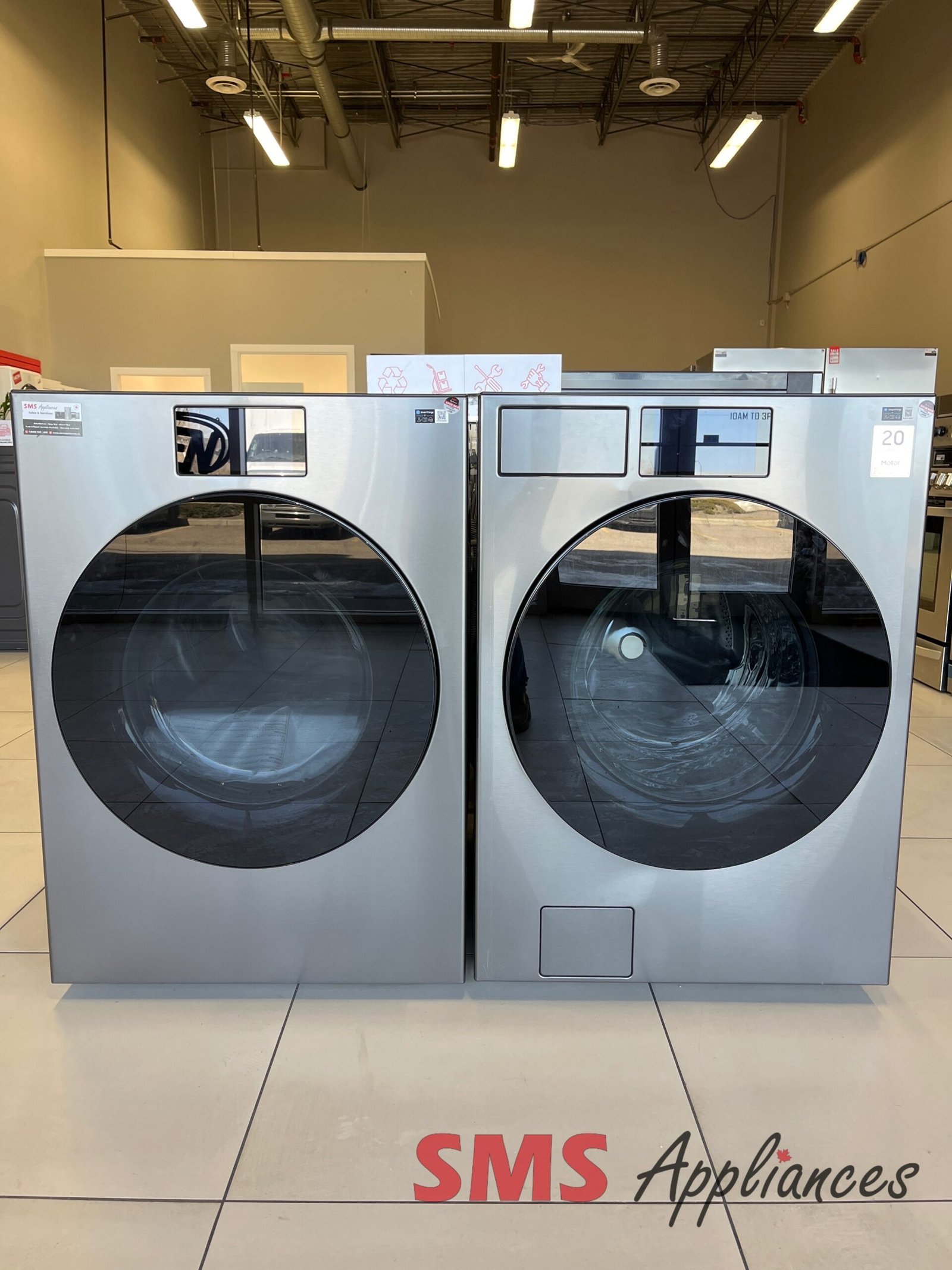 Open-Box-Laundry-Sets-WF90F53ADSADV90F53AESAC-1-scaled-1.jpg Open Box Laundry Sets WF90F53ADSA/DV90F53AESAC Samsung - Image 1