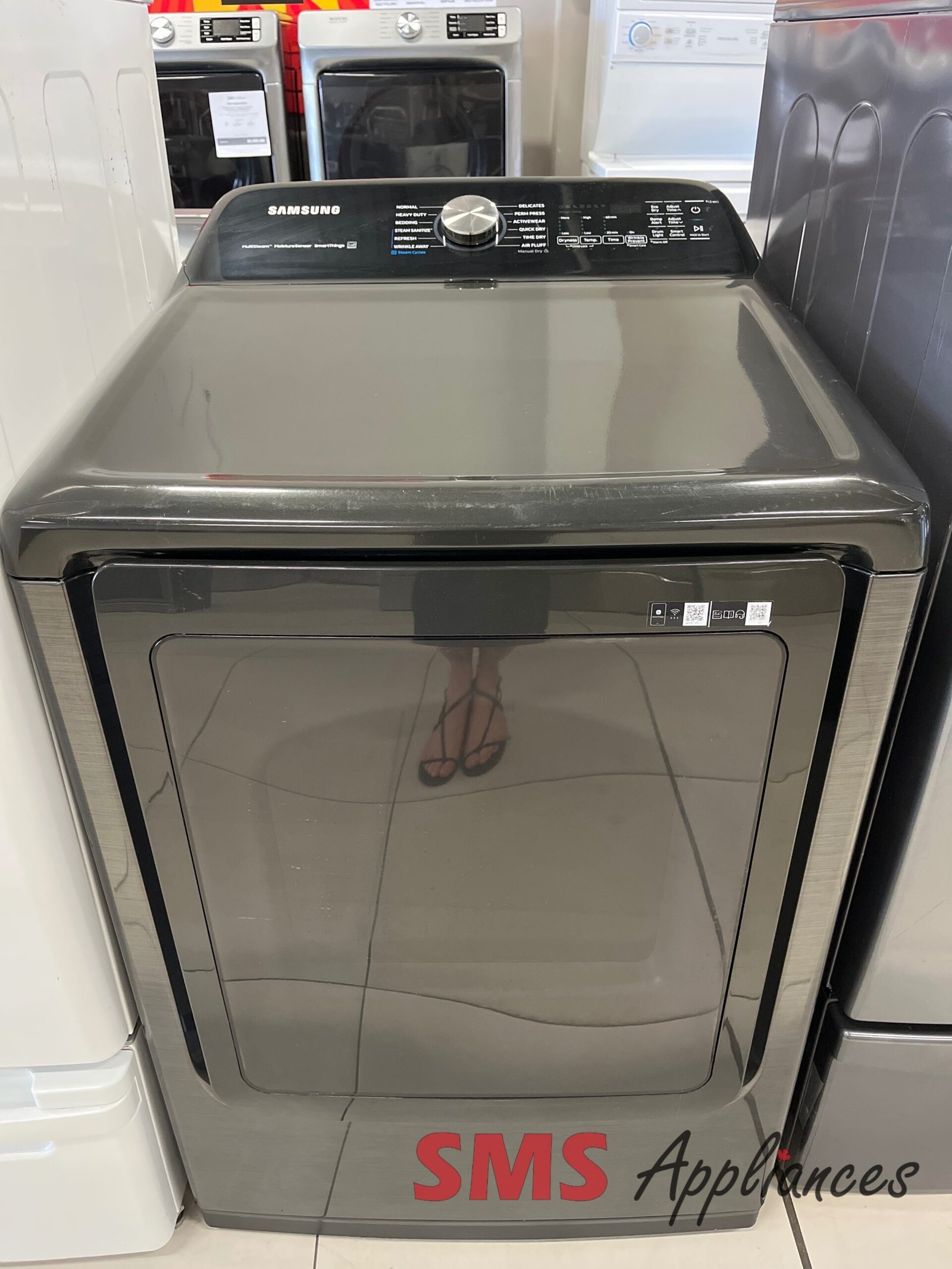 Refurbished-Dryers-DVE50A5405V-2-scaled-1.jpg Refurbished Dryers DVE50A5405V Samsung - Image 2