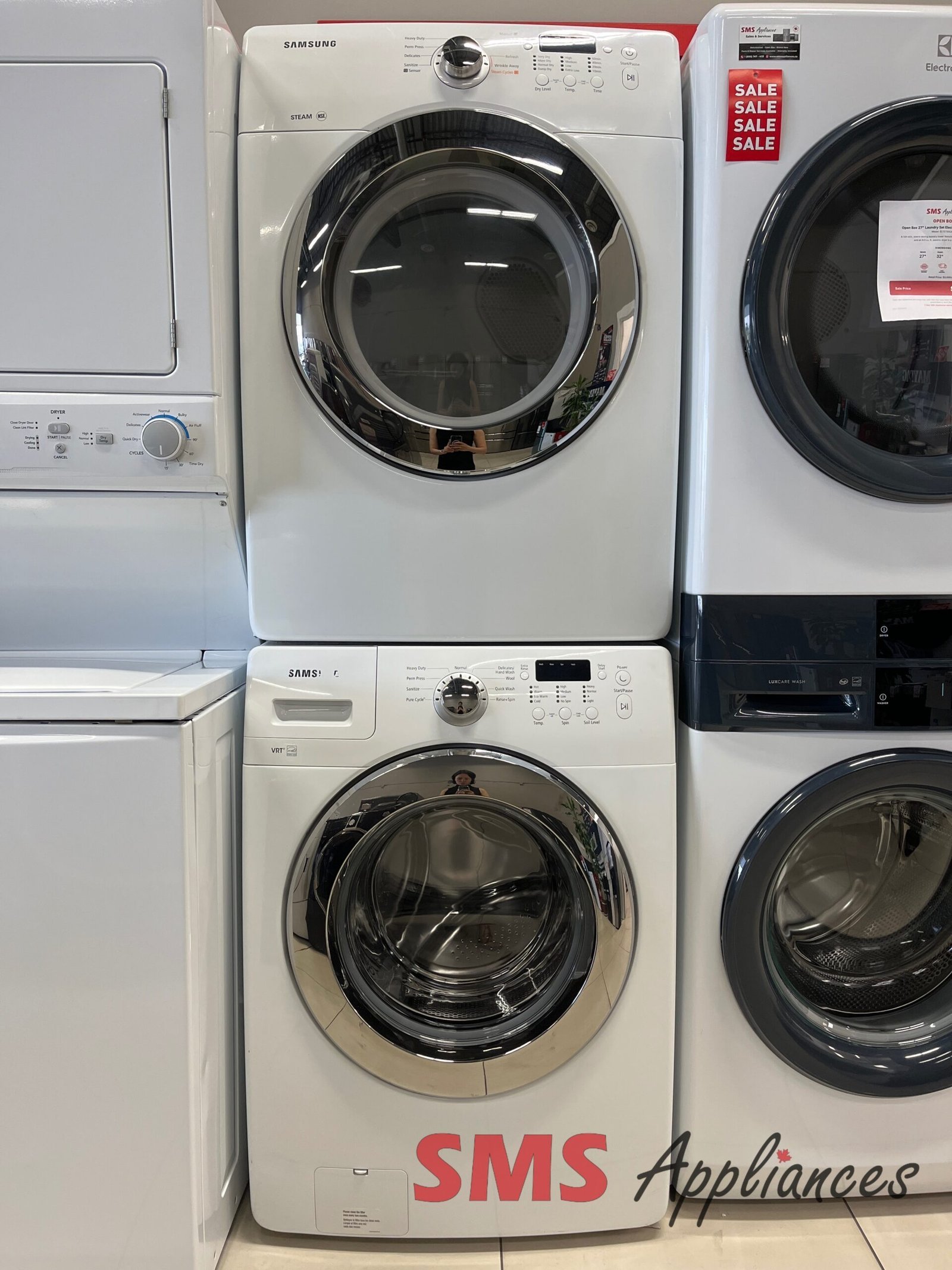 Refurbished-Laundry-Sets-WF364BVBGWRDV365ETBGWR-1-scaled-1.jpg Refurbished Laundry Sets WF364BVBGWR/DV365ETBGWR Samsung - Image 1